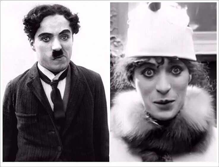 Одним из самых первых история женский образ примерил легендарный Чарли Чаплин в фильме «Женщина» в 1915 году.