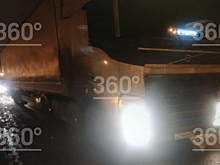 Фура сбила пешехода на МКАД