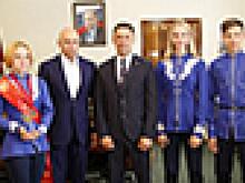 Игорь Артамонов и тренер чемпионки мира по спортивной джигитовке обсудили перспективы развития конного спорта в регионе