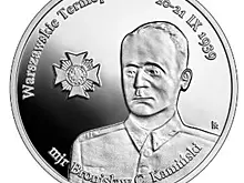 Бронислав Каминский на 20 злотых, посвященных Варшавским Фермопилам