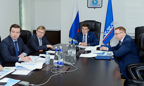 Дмитрий Артюхов обсудил с Газпромом разработку запасов на Ямале