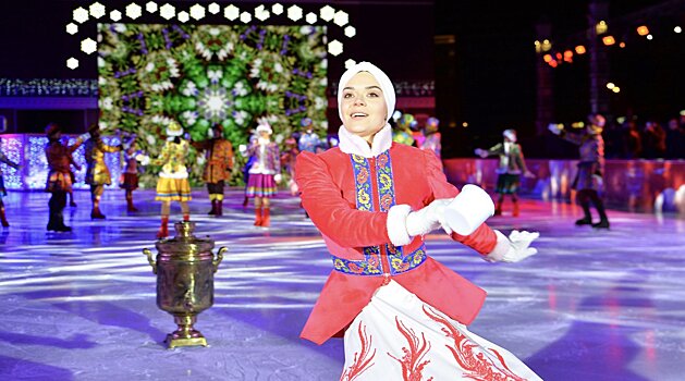 Ледовые шоу с олимпийскими чемпионами ждут гостей «Московской Масленицы» на площадке «Зимы в Москве»