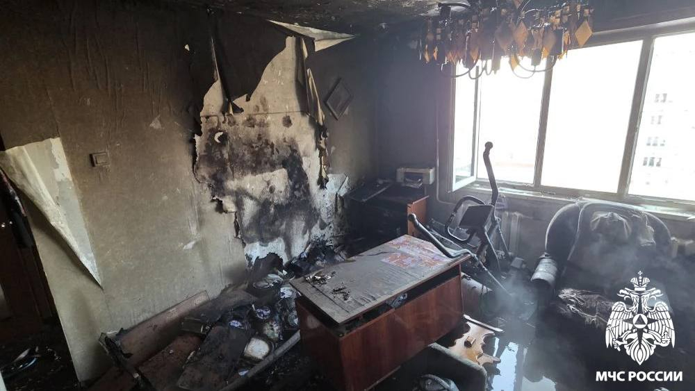 Два кузбассовца едва не сгорели заживо из-за электроприбора