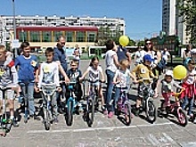 Зеленоградцы собрались на весеннем велофестивале