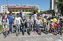 Зеленоградцы собрались на весеннем велофестивале