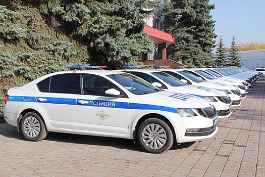 Тюменские автоинспекторы получили 49 новых машин «Шкода Октавия»