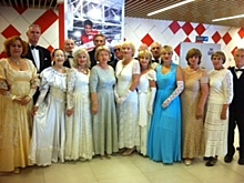 Танцевальный клуб "Ретро" принял участие в фестивале "Караоке со звездами"