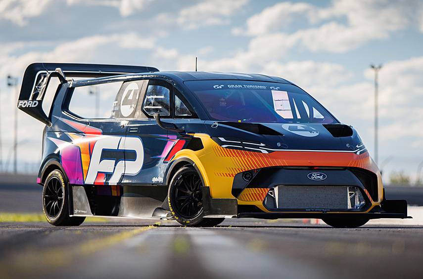 Ford SuperVan 4.2. Электрический фургон превзошёл только что установленное достижение гоночного Mercedes-AMG GT3 Evo на австралийской трассе «Маунт Панорама».