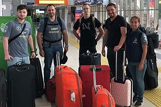 Бельгийские дайверы исследуют дно высокогорного озера Кезеной-Ам