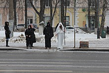 «Смерть» с косой вышла на проспект Гагарина
