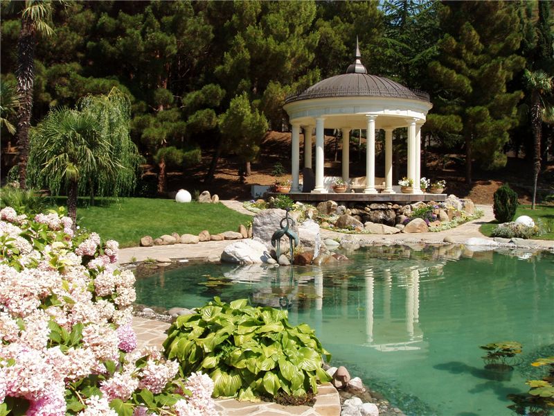 Парк курорта Айвазовское, Алушта, Крым, Россия, Европа