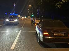 Видео с места смертельной аварии с Mercedes в Москве (18+)
