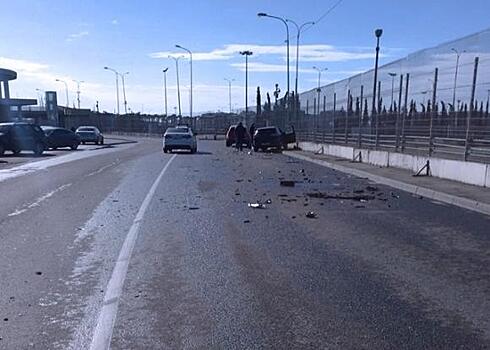 7-летняя девочка пострадала в лобовой аварии в Сочи