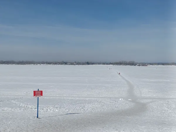 В Самарской области стало опасно выходить на лед