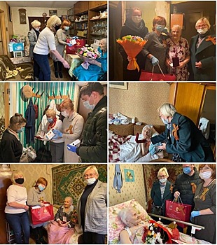 В Головинском прошло вручение памятных знаков ветеранам Великой Отечественной войны