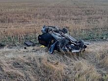 Пострадали двое: на донской трассе опрокинулся автомобиль