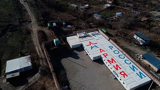 В Нагорном Карабахе возведены четыре блочно-модульных городка для российских миротворцев