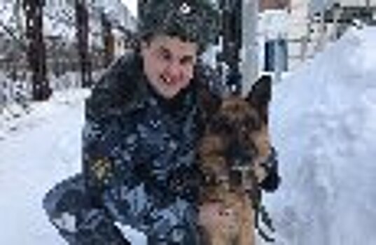 Служебный пес Цицерон из ИК-17 УФСИН России по Саратовской области принял участие в съемках фильма
