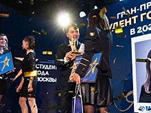 Определены победители московского этапа премии «Студент года»