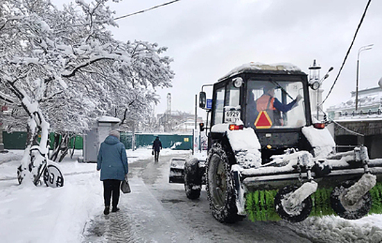 Прирост снега в Москве за ночь может составить 4 сантиметра