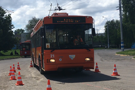 В Ульяновске выбрали лучшего водителя троллейбуса