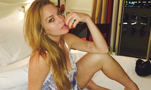 Линдси Лохан оторвало часть пальца