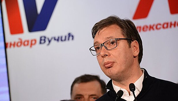Премьер Сербии Вучич получил 55,13% на выборах президента