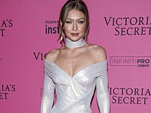 Хадид пришла на афтепати шоу Victoria's Secret в космическом комбезе, Холзи — в прозрачном мини, а Харлоу — в объятиях бойфренда-рэпера