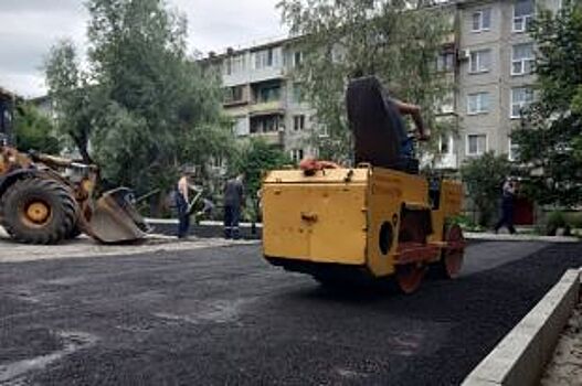 Омичи дождались ремонта тротуаров в городе