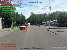 Сбитый в нескольких метрах от «зебры» пешеход попал в реанимацию