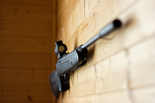 Сибиряк напугал соседей стрельбой из ружья в дверь своей квартиры