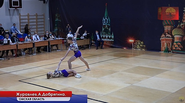 Омичи отличились на Кубке России по спортивной аэробике