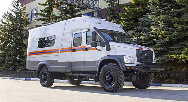 В Усинск прибыл аварийно-спасательный автомобиль на базе Садко Next