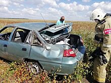 В Колпнянском районе «Нексия» вылетела в кювет