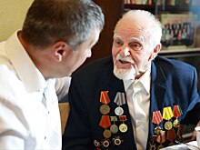 Ветеран ВОВ из Дзержинска Александр Вагин отметил 100-летний юбилей