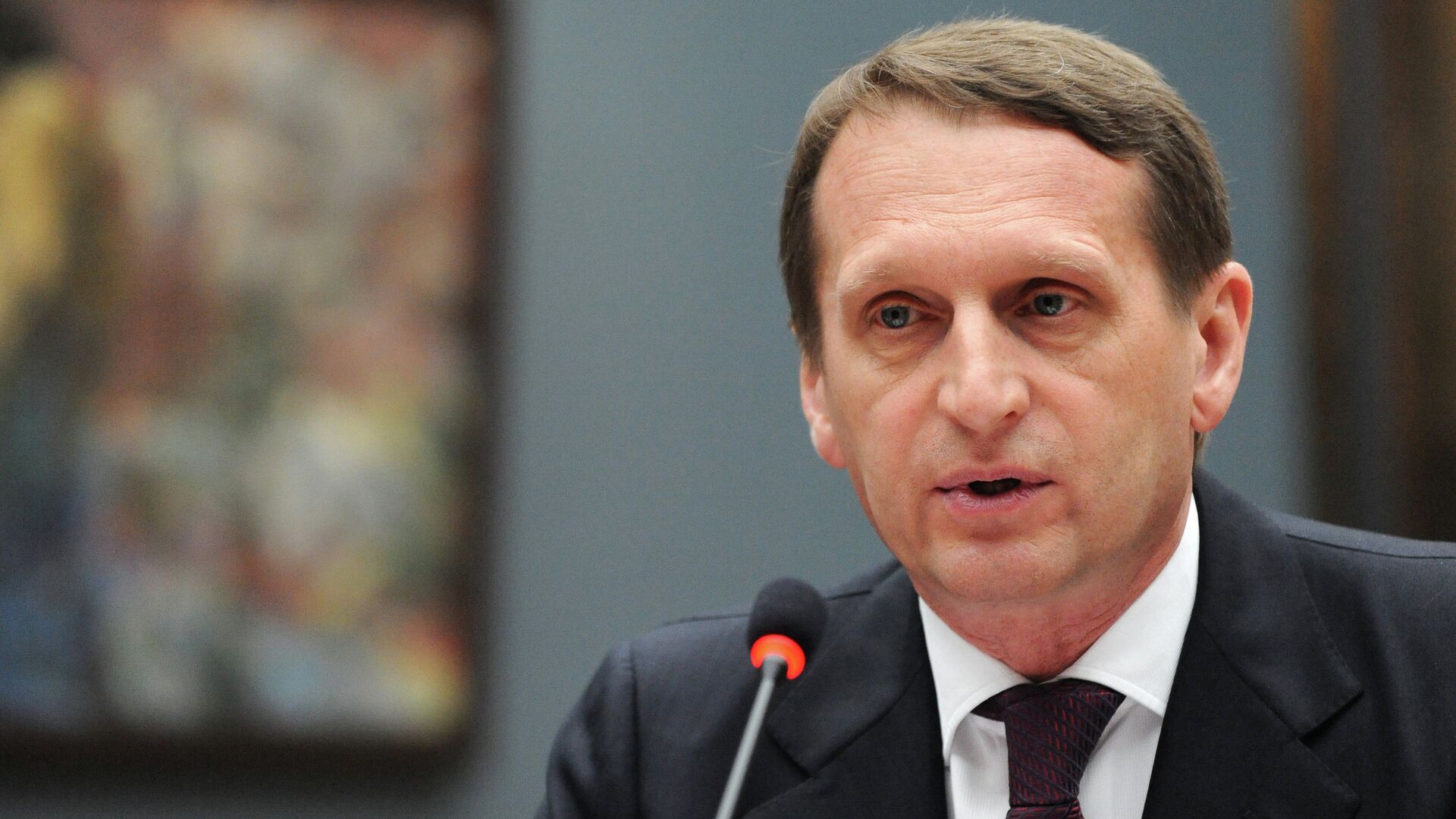 Нарышкин объяснил, что подразумевает мирное решение на Украине