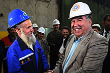 В Таджикистане запустили агрегат Рогунской ГЭС