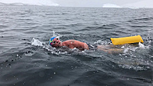 Тюменец поставил рекорд по заплыву в ледяной воде