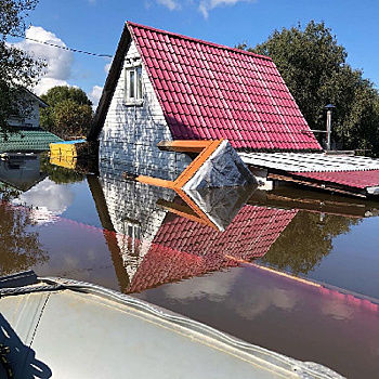 По крышу в воде: Хабаровск и Еврейскую область затопило после ливней