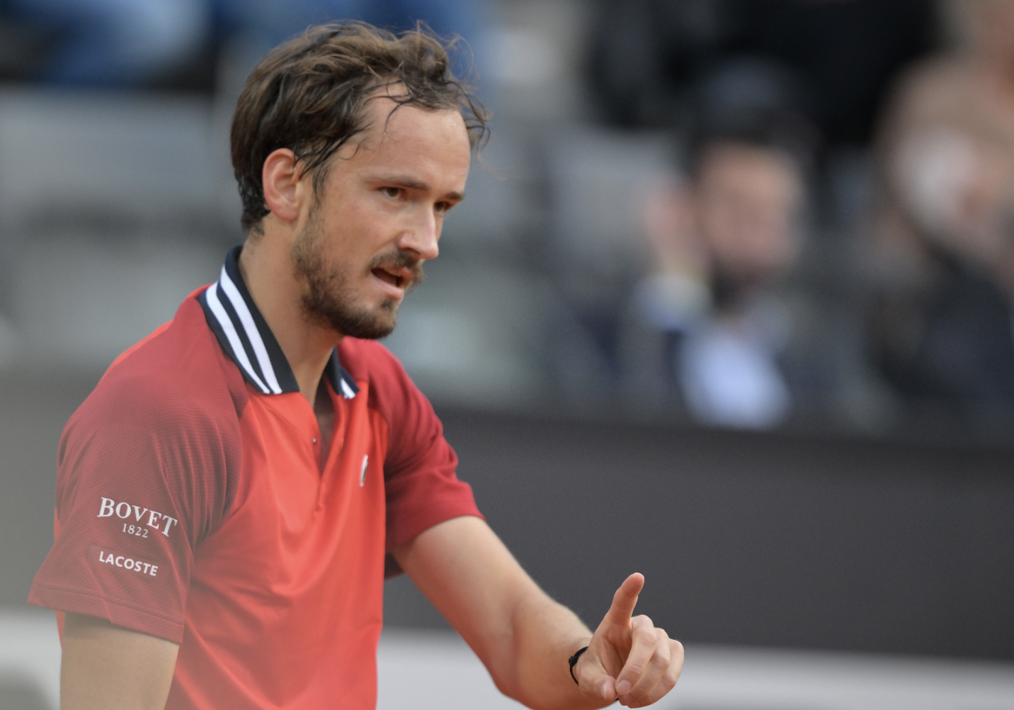Теннисист Медведев не смог выйти в четвертьфинал турнира серии «Мастерс» в Риме