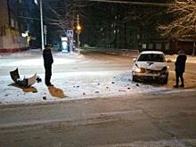 В Ульяновске «Киа» врезалась в «Яндекс»