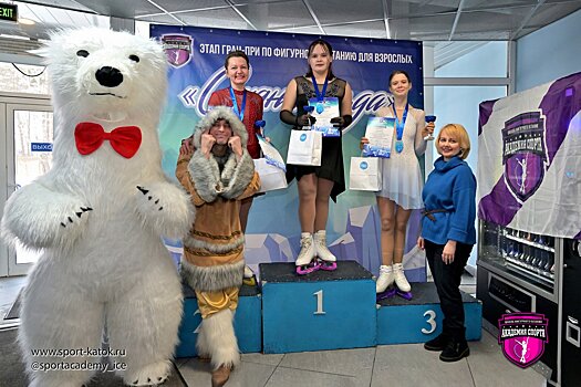 В ледовом дворце «Арктика» в подмосковном Видном пройдут соревнования по фигурному катанию среди взрослых любителей