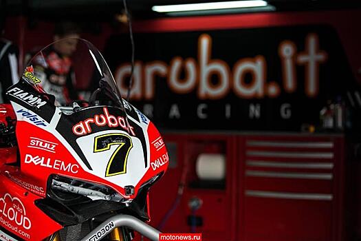 После этапа WSBK в Арагоне лидирует Джонни Рэй на мотоцикле Kawasaki