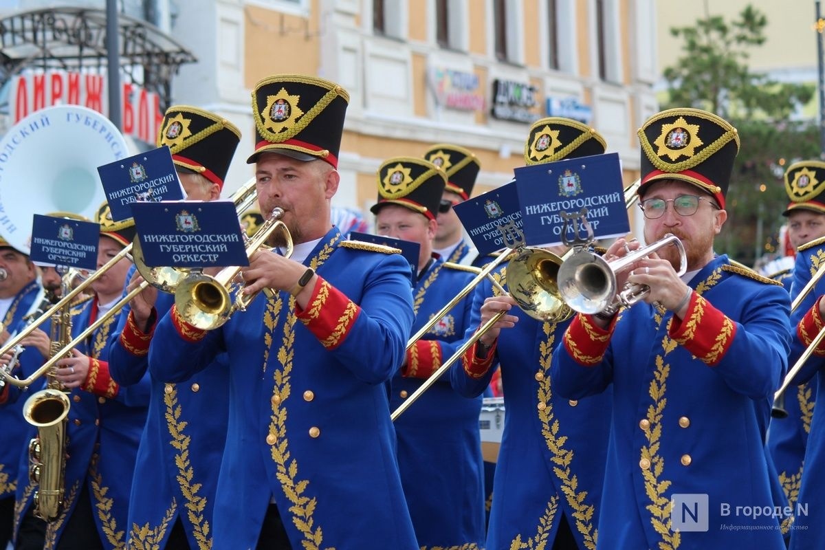 Центр Нижнего Новгорода перекроют из-за парада оркестров 26 июня