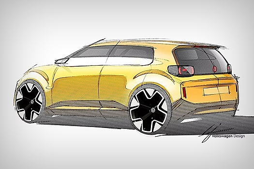 Volkswagen раскрыл дизайн "народного" электрокара ID