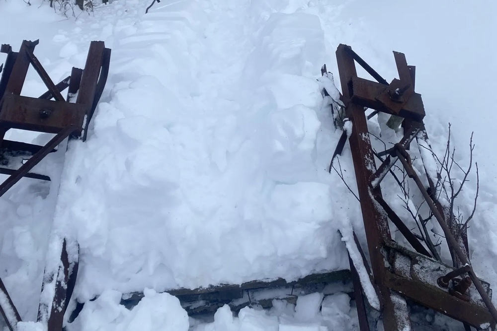 В Мордовии обрушился пешеходный мост