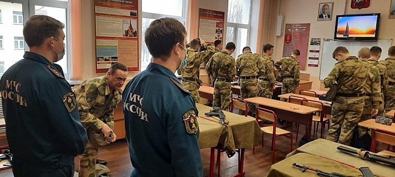 Об основах безопасности жизнедеятельности рассказали кадетам Московского Президентского кадетского училища имени М.А. Шолохова