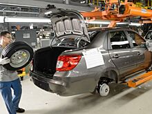 Выпуск легковых машин в январе остался на прошлогоднем уровне