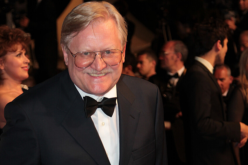 Режиссер Юрий Кара на красной дорожке в рамках 64-го Каннского кинофестиваля, 2011 год