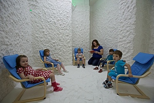 Соляную комнату создали в Коломенском детском доме